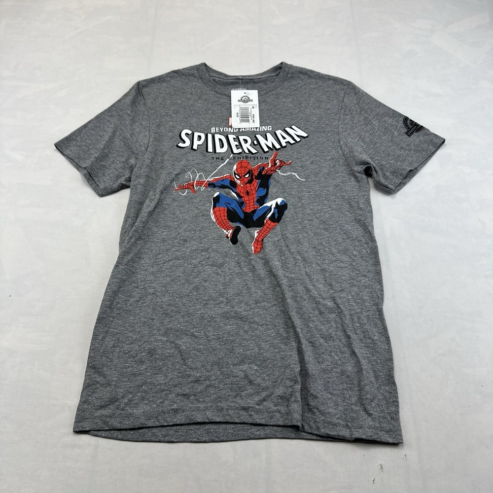 NEW Marvel Spider-Man Beyond Amazing Exhibition Tee Boys S Union Station KCb